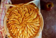 tarte aux pommes huile cannelle